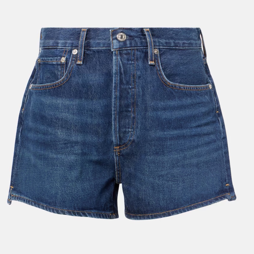 Citizens Of Humanity Dark Blue Jean Shorts